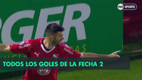 goles de la fecha argentina